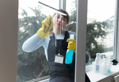 Nettoyage de vitres intérieures et extérieures à Terres-de-Haute-Charente